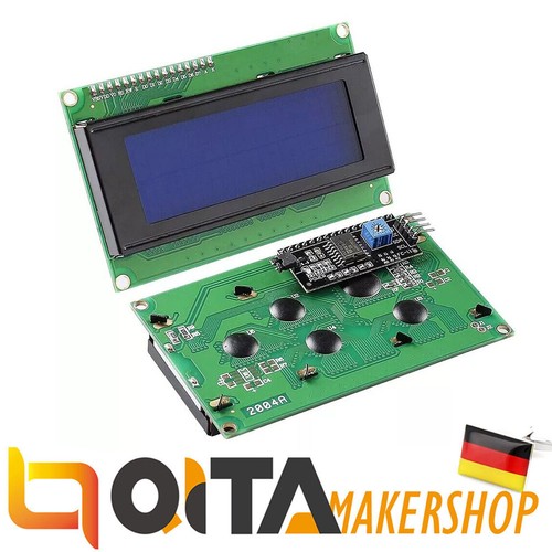 Lcd 2004 hd44780 blau - lcd,