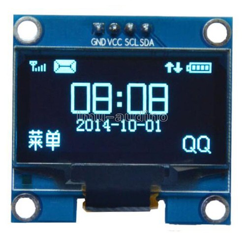 Blue oled lcd 4pin - oled,