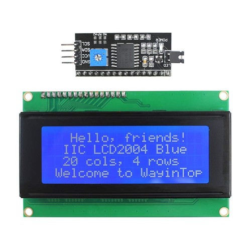 20x4 lcd display blau i2c - 20x4,