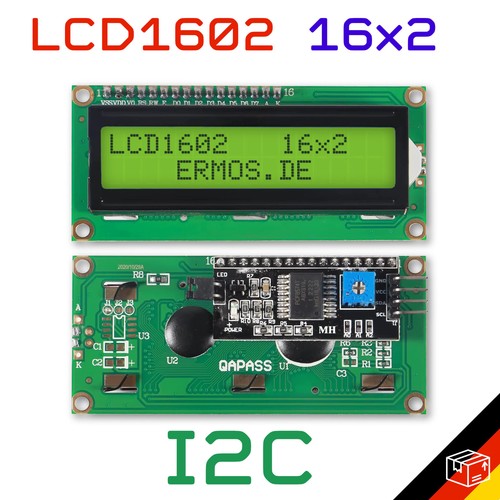 Lcd1602 display grün - lcd1602, modul