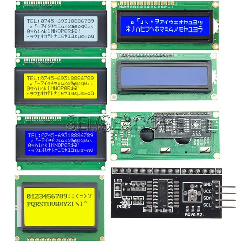 Lcd1602 2004a i2c - i2c, board
