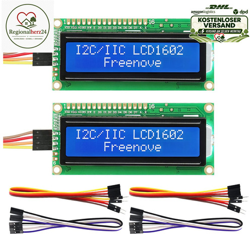 Lcd 1602 display - i2c, 16x2