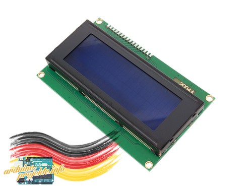 Lcd display mit i2c - 20×4,