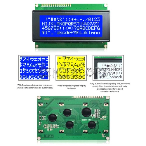 Lcd 20x4 lcd1602 2004a i2c - lcd,