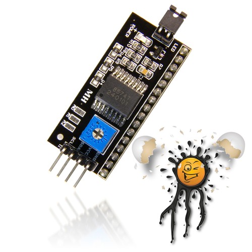 Lcd serial interface adapter - serial,