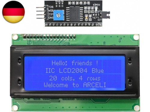 20x4 lcd display - dc, 5v
