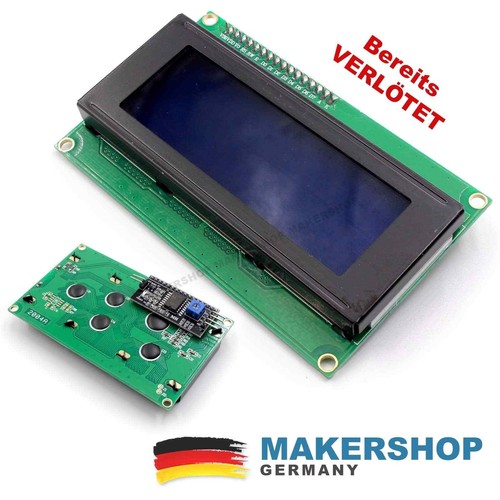 Lcd2004 display controller - +,