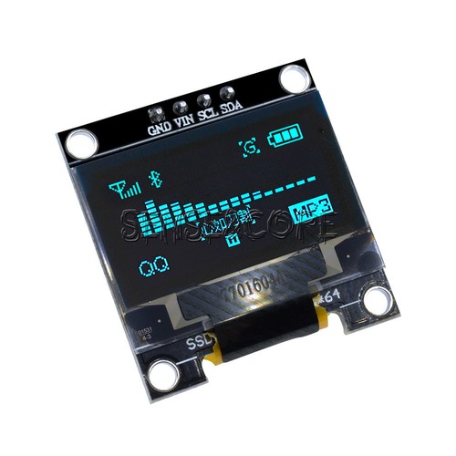 New blue 128x64 oled - new, i2c