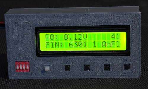 Lcd 1602 modul gelb - gelb, 16x2