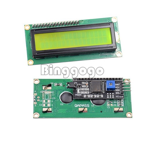 Yellow lcd i2c modul - yellow,