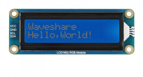 Waveshare lcd1602 i2c - i2c, 16x2
