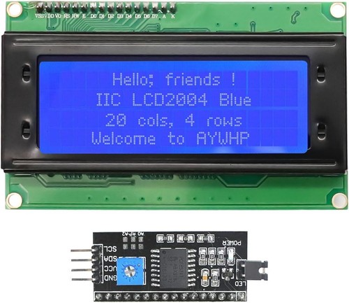 20x4 lcd display modul - lcd, i2c