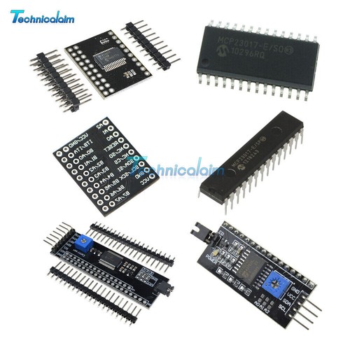 Mcp23017 1602 2004 12864 - 1602/2004/12864, 5v
