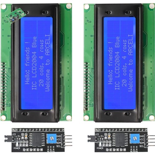 Lcd display 20x4 i2c twi - display, 5v